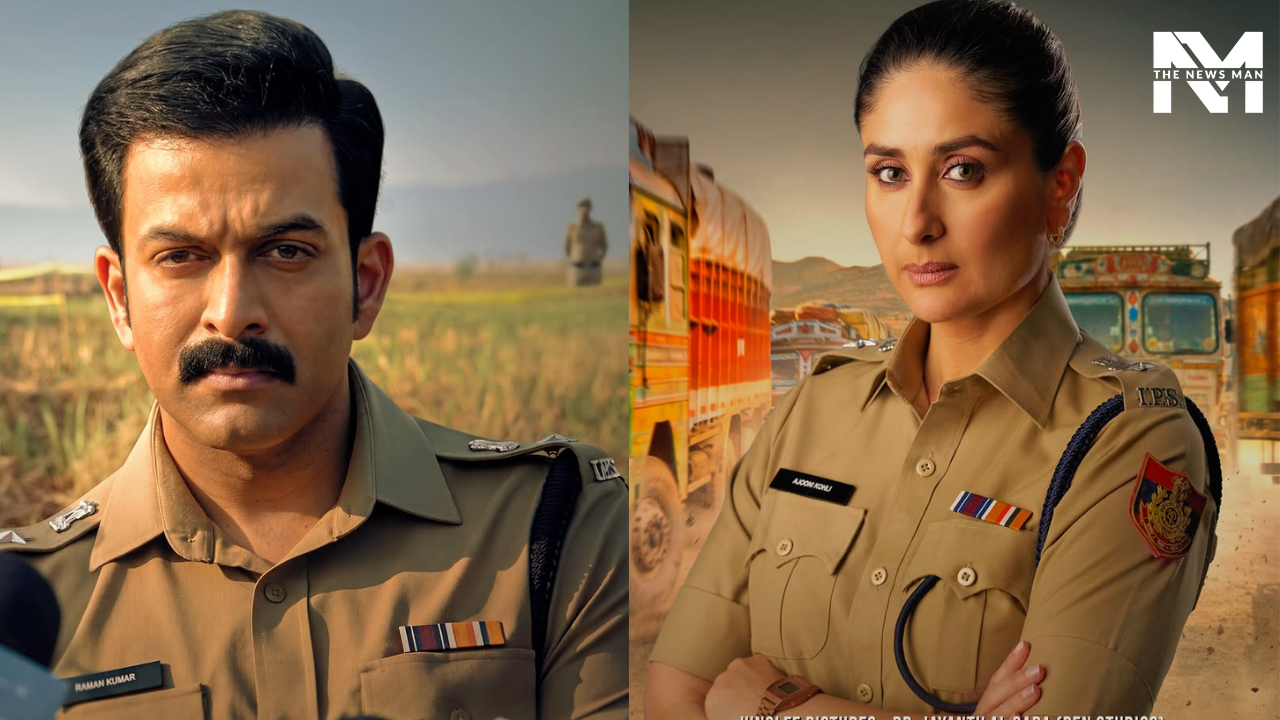 Daayra New Posters OUT: Kareena Kapoor Khan and Prithviraj Sukumaran Turn Cops in Meghna Gulzar’s Crime Drama