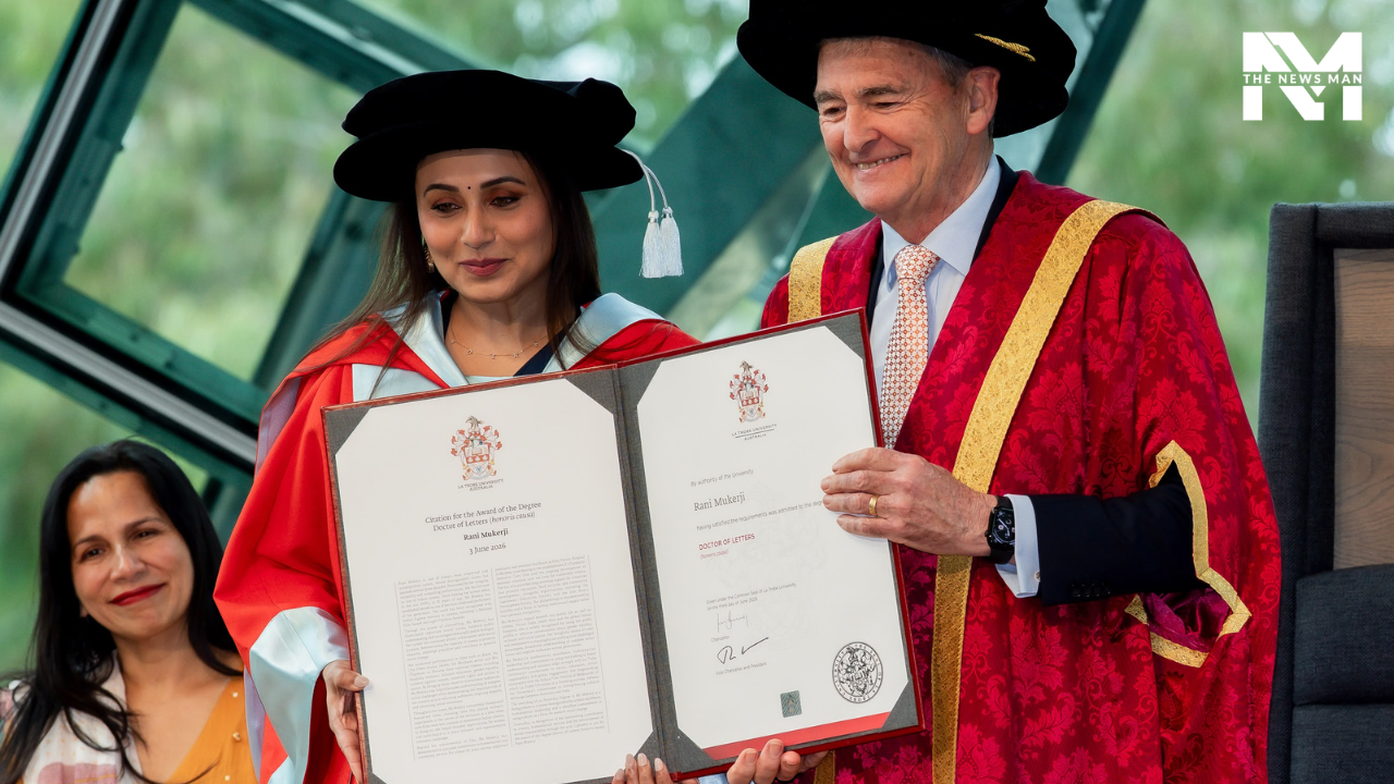 Rani Mukerji Honoured With an Honorary Doctorate by La Trobe University for her Remarkable Contribution to Cinema