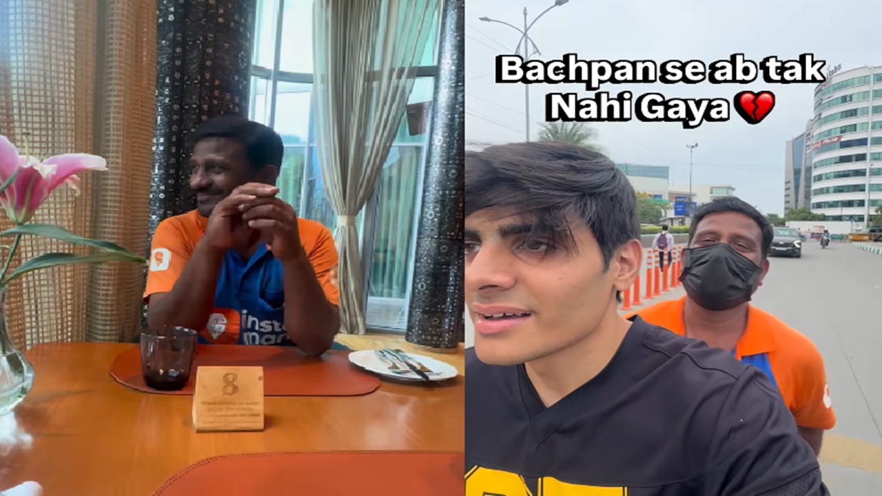 Man Takes Swiggy Instamart Delivery Agent to 5 Star Hotel for a Milkshake, Internet Praises Sweet Gesture