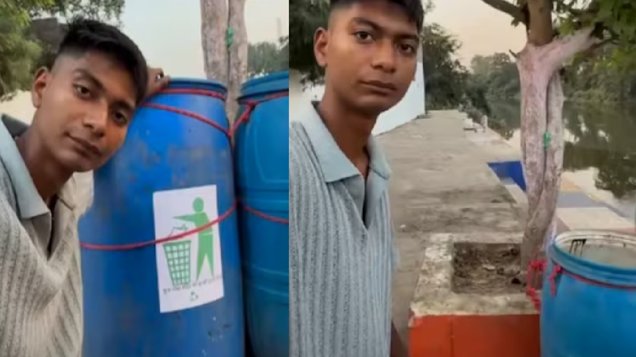 Bittu Tabahi Disheartened After Dustbin Kept to Encourage 'No Littering' Gets Stolen
