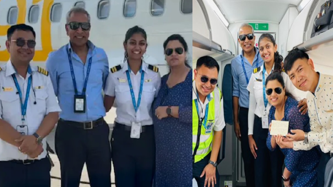 Airline Gives Special Surprise to Pilot by Bringing Her Parents Onboard, Emotional Post Will Bring Tears